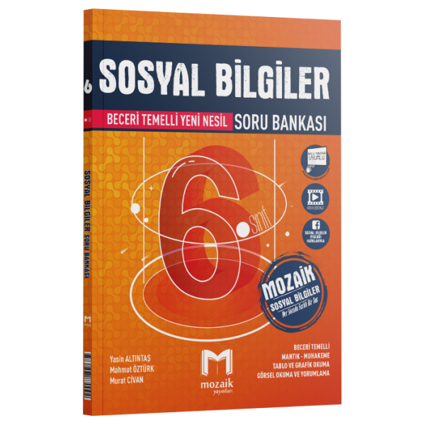 Mozaik Yayınları 6. Sınıf Sosyal Bilgiler Soru Bankası