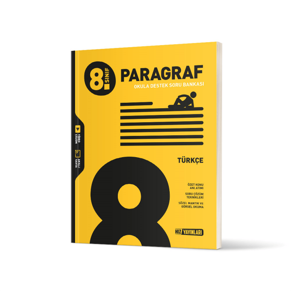 Hız Yayınları 8. Sınıf Paragraf Soru Bankası