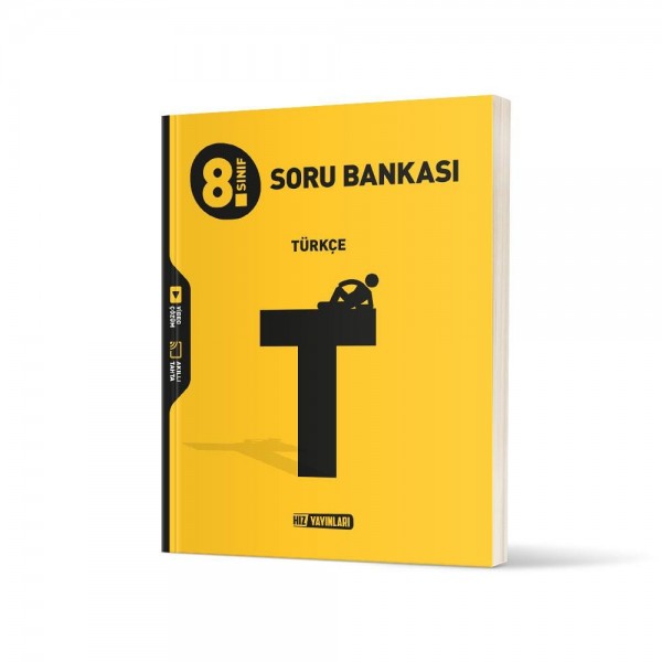Hız Yayınları 8. Sınıf Türkçe Soru Bankası
