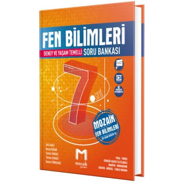 Mozaik Yayınları 7. Sınıf Fen Bilimleri Soru Bankası