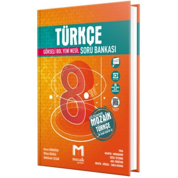 Mozaik Yayınları 8. Sınıf Türkçe Soru Bankası